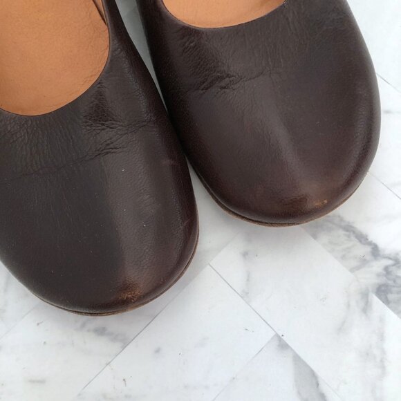 THINK! Mary Jane Leather Heels Size EU=38/ US=7 - Picture 3 of 8